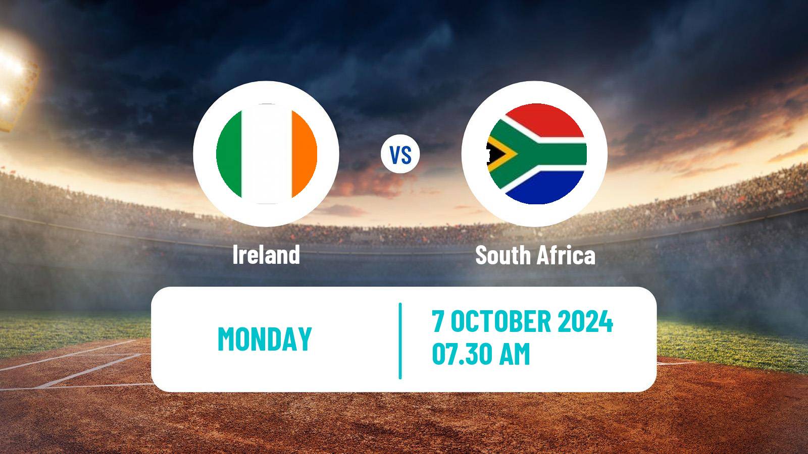 Cricket One Day International Ireland - South Africa