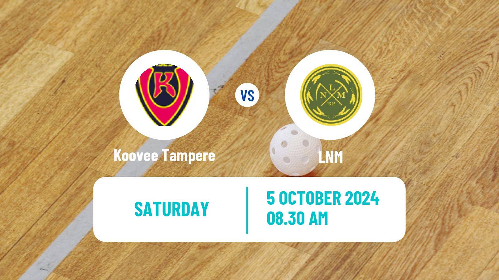 Floorball Finnish Divari Koovee Tampere - LNM