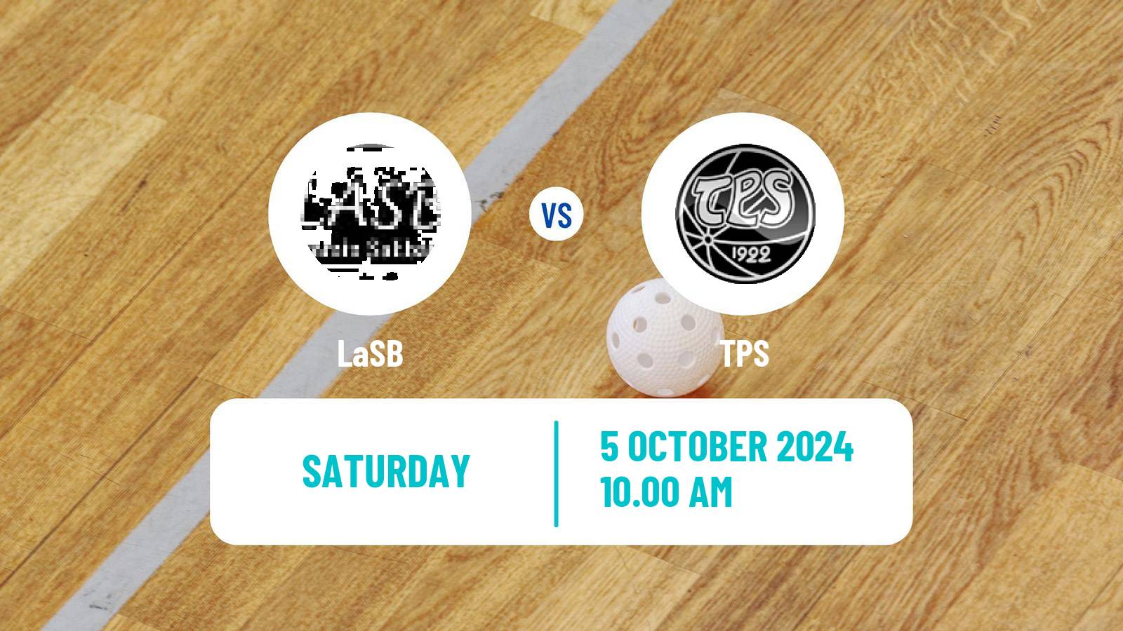 Floorball Finnish F-Liiga LaSB - TPS