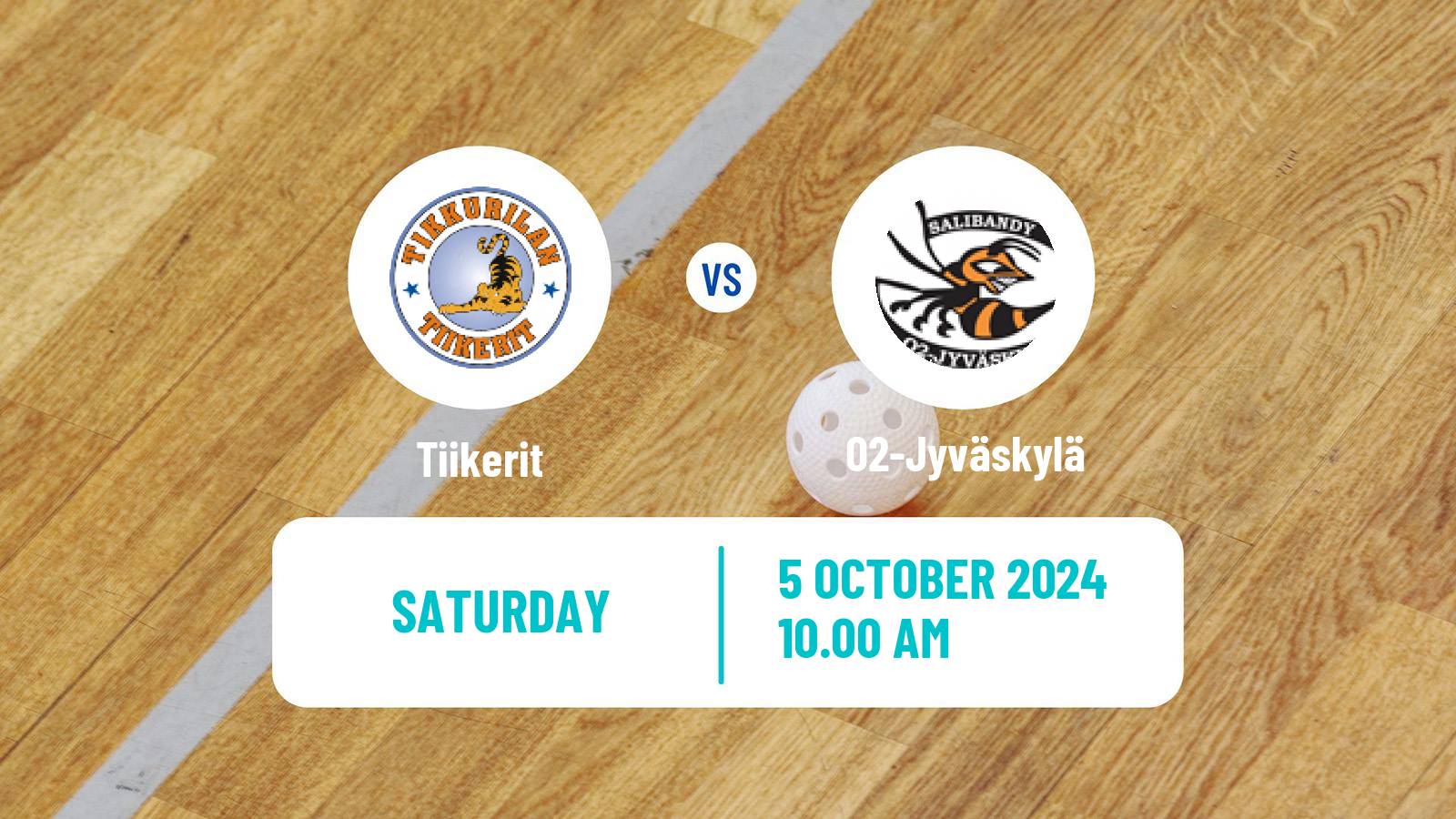 Floorball Finnish Divari Tiikerit - O2-Jyväskylä