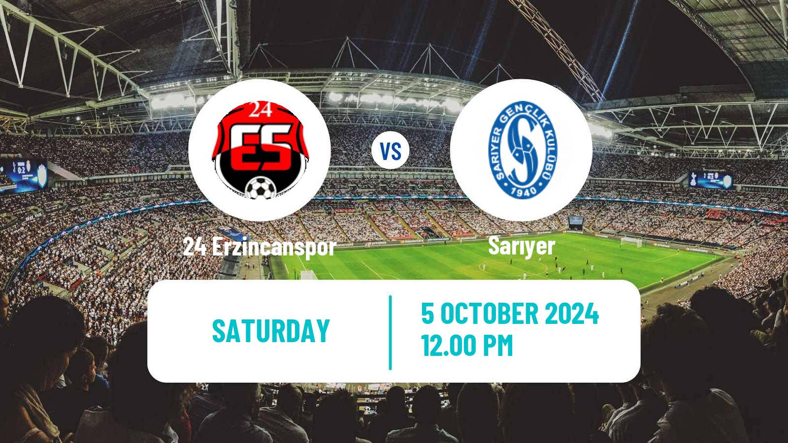 Soccer Turkish Second League White Group 24 Erzincanspor - Sarıyer