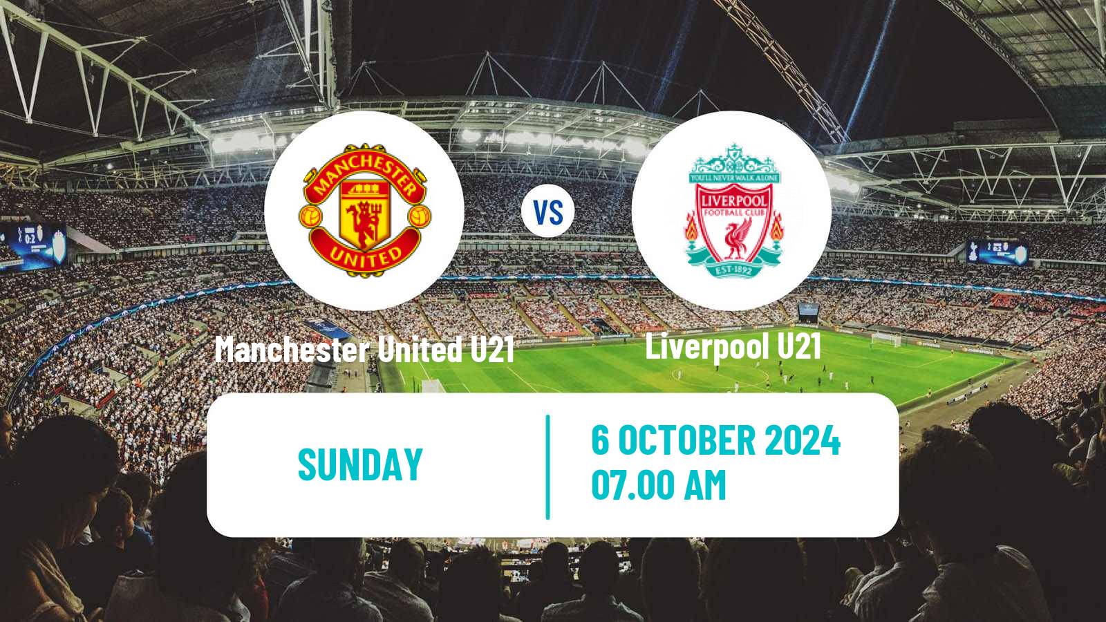 Soccer English Premier League 2 Manchester United U21 - Liverpool U21