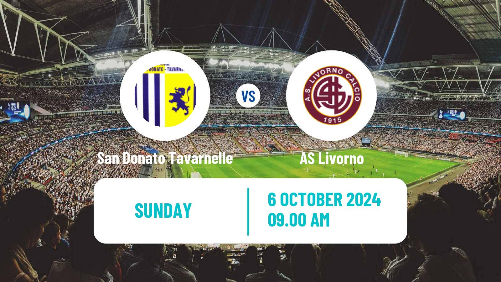 Soccer Italian Serie D - Group E San Donato Tavarnelle - Livorno