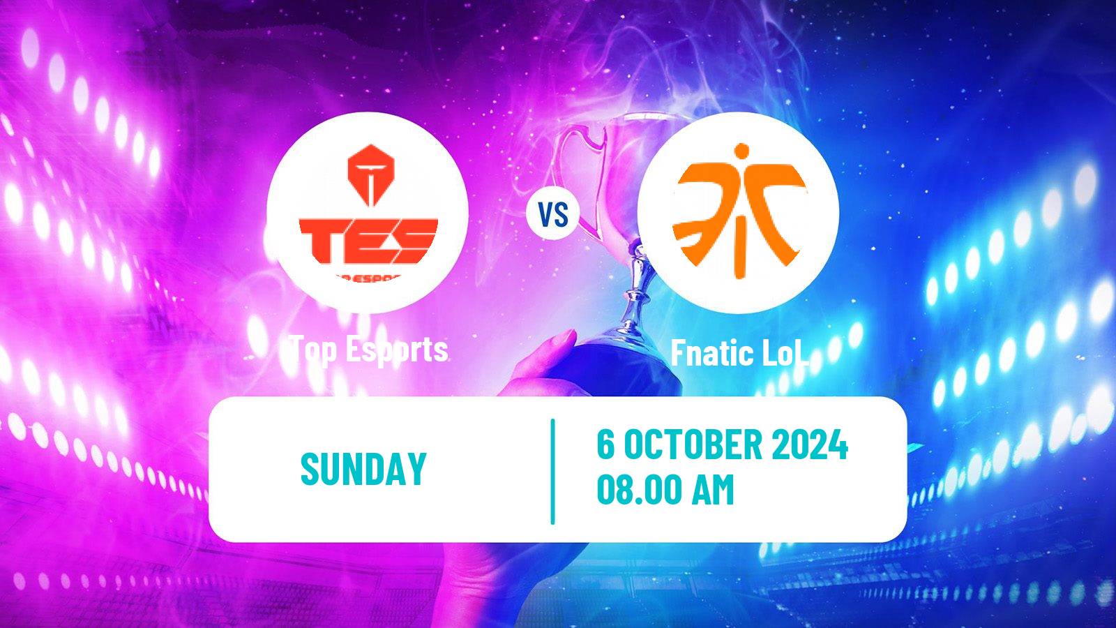 Esports League Of Legends World Championship Top Esports - Fnatic