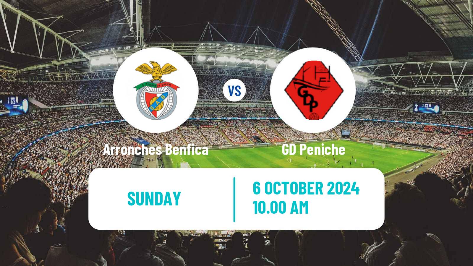 Soccer Campeonato de Portugal - Group C Arronches Benfica - Peniche