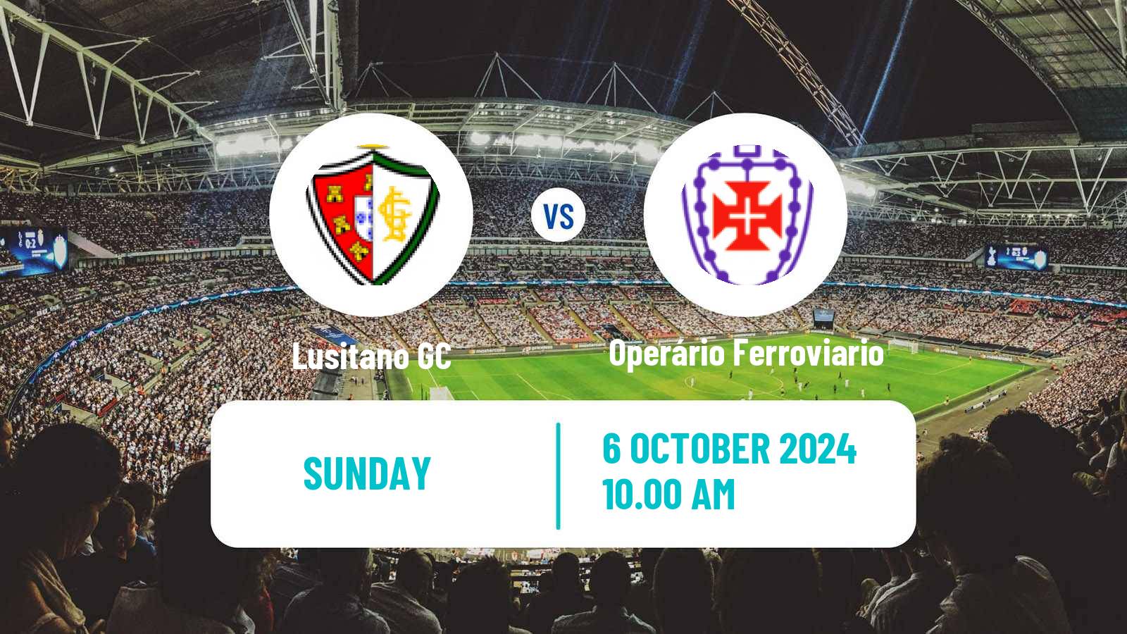 Soccer Campeonato de Portugal - Group D Lusitano GC - Operário Ferroviario