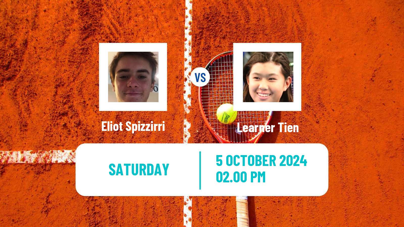 Tennis Tiburon Challenger Men Eliot Spizzirri - Learner Tien