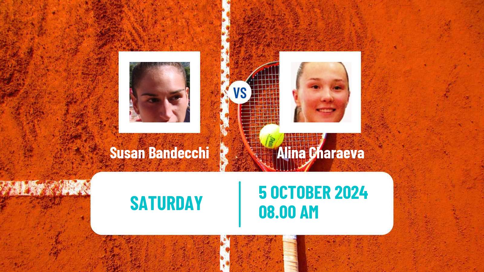 Tennis ITF W35 Baza Women Susan Bandecchi - Alina Charaeva