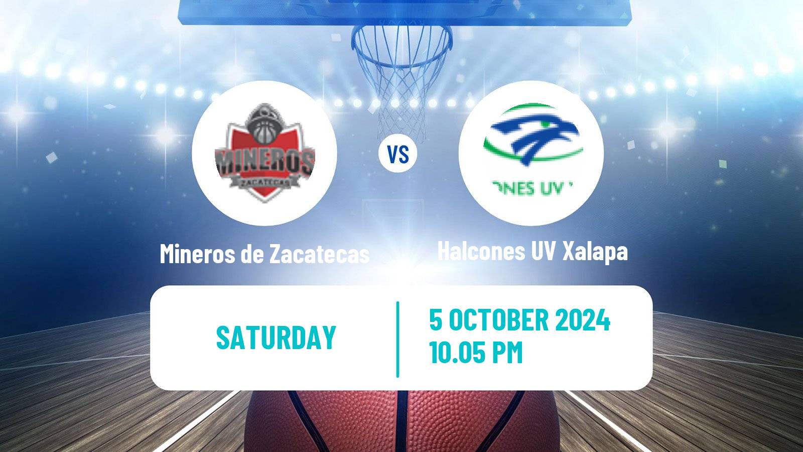 Basketball Mexican LNBP Mineros de Zacatecas - Halcones UV Xalapa