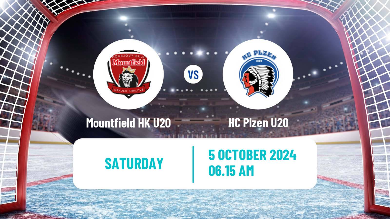 Hockey Czech ELJ Mountfield HK U20 - Plzen U20