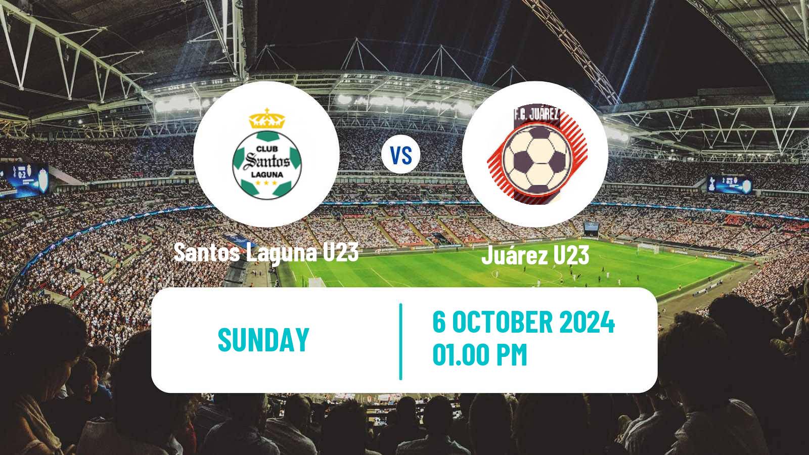 Soccer Mexican Liga MX U23 Santos Laguna U23 - Juárez U23