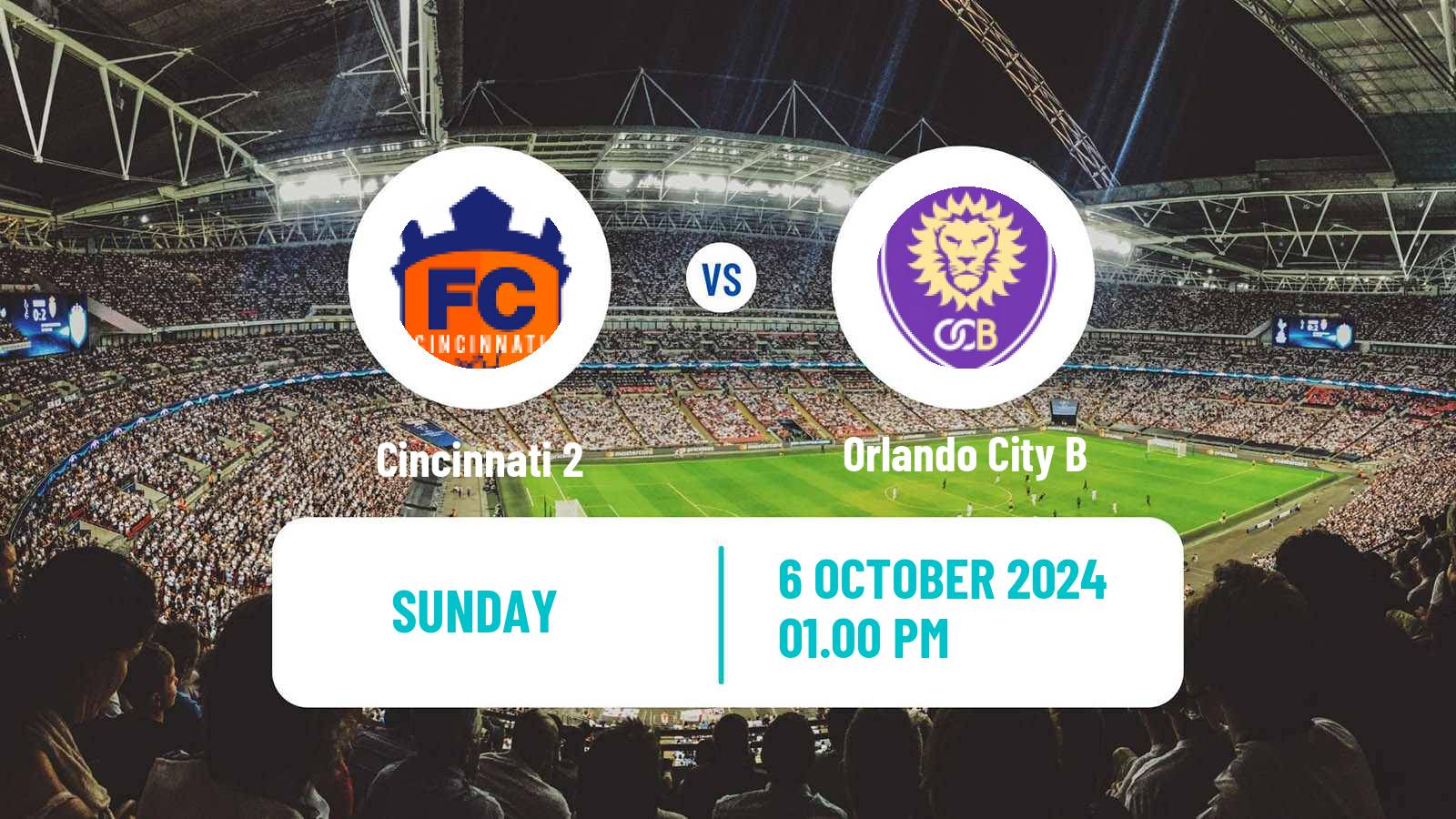 Soccer MLS Next Pro Cincinnati 2 - Orlando City B