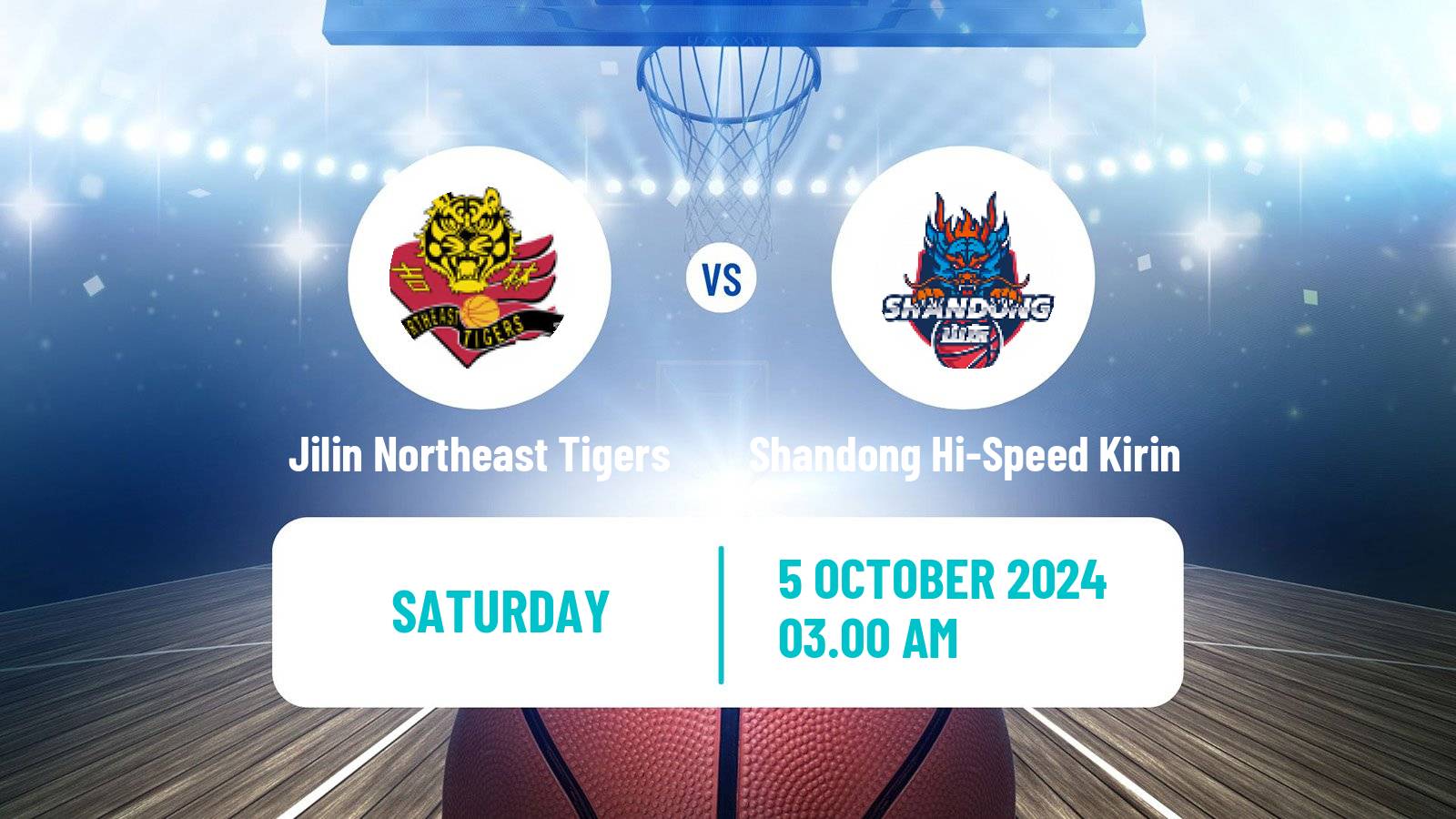 Basketball Club Friendly Basketball Jilin Northeast Tigers - Shandong Hi-Speed Kirin