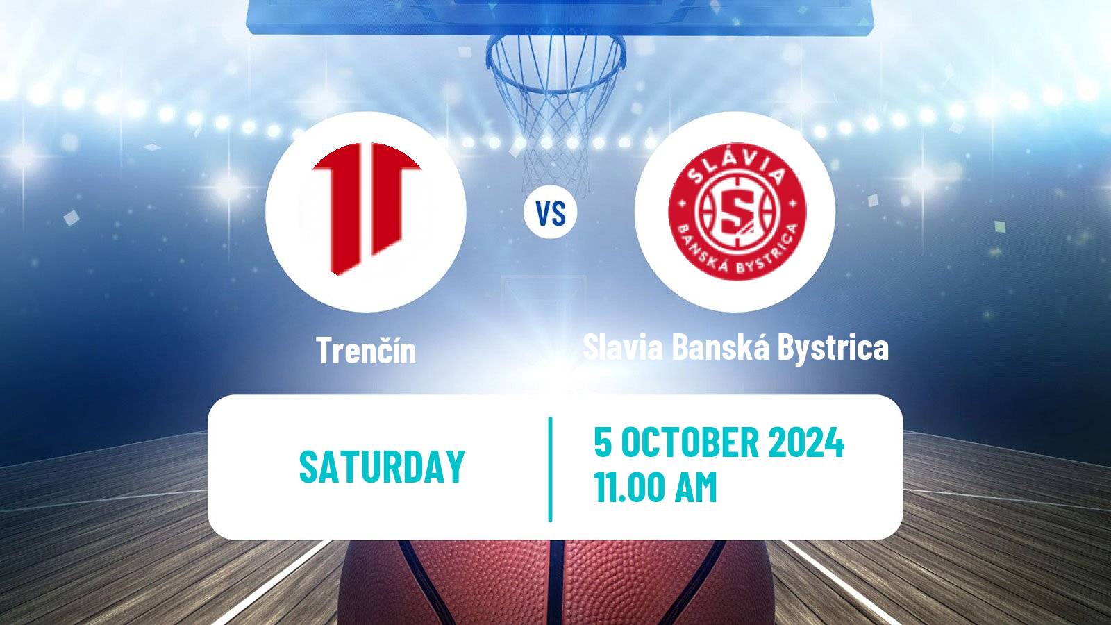 Basketball Slovak Extraliga Basketball Women Trenčín - Slavia Banská Bystrica