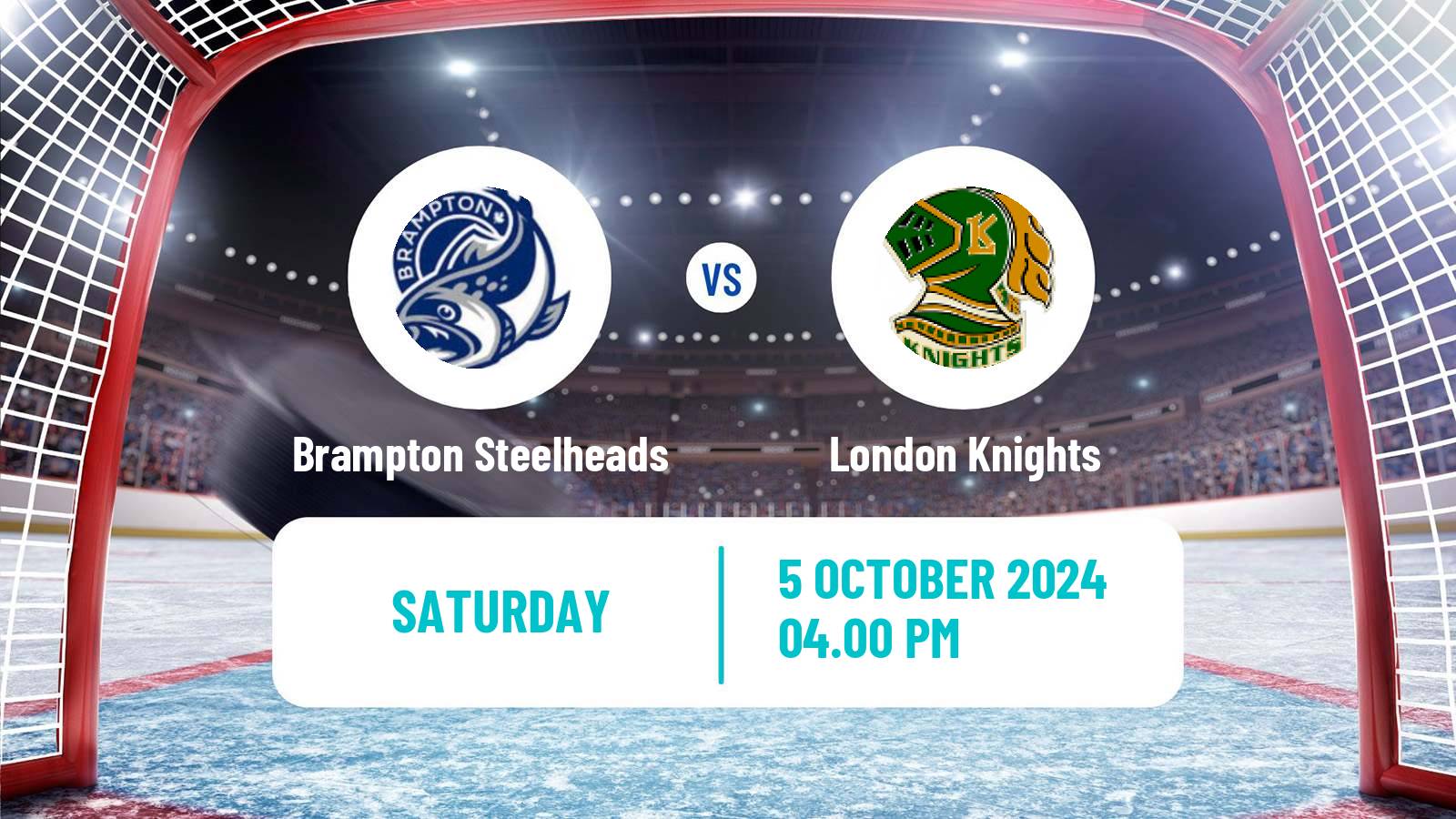 Hockey OHL Brampton Steelheads - London Knights