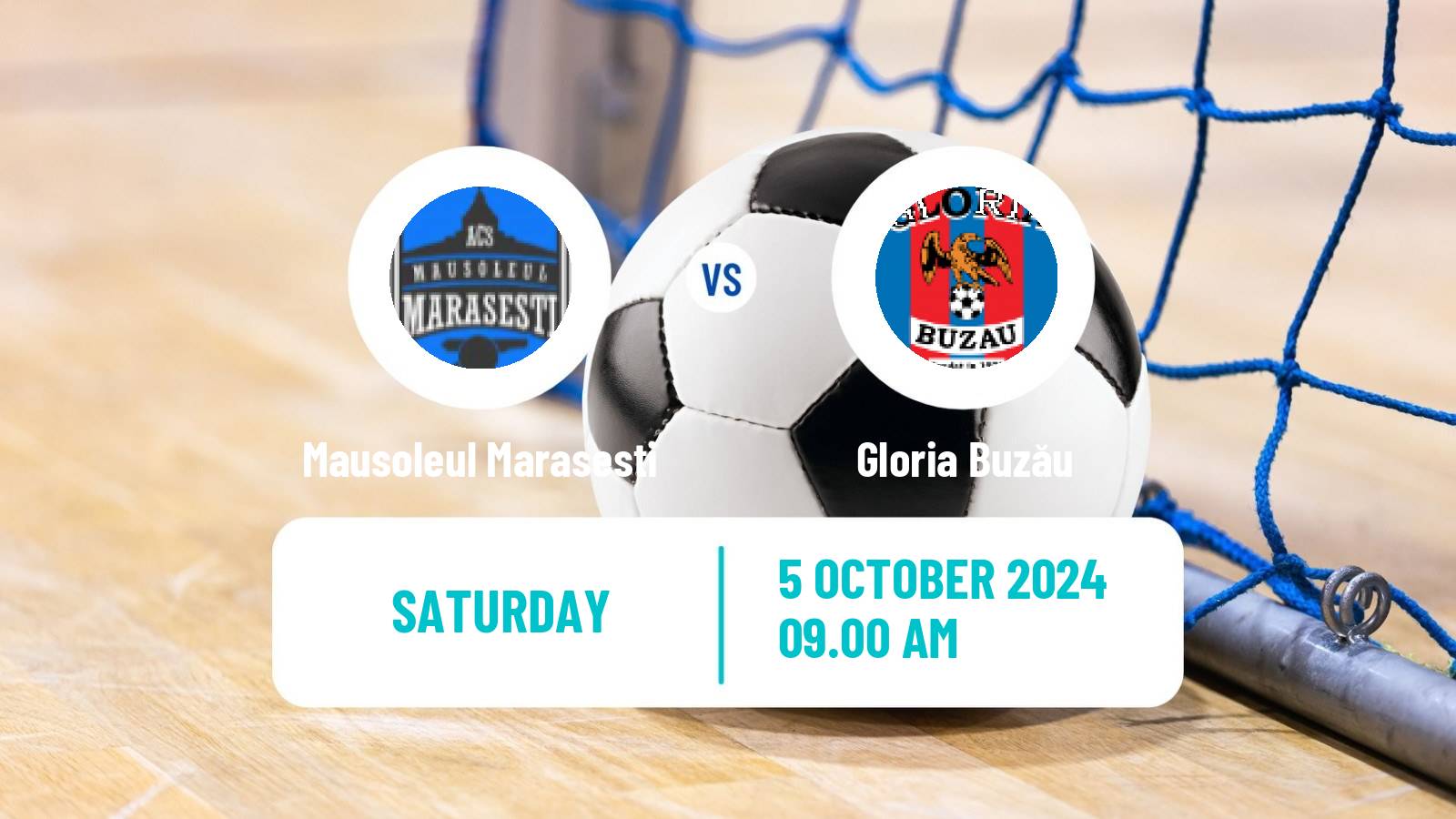 Futsal Romanian Liga I Futsal Mausoleul Marasesti - Gloria Buzău