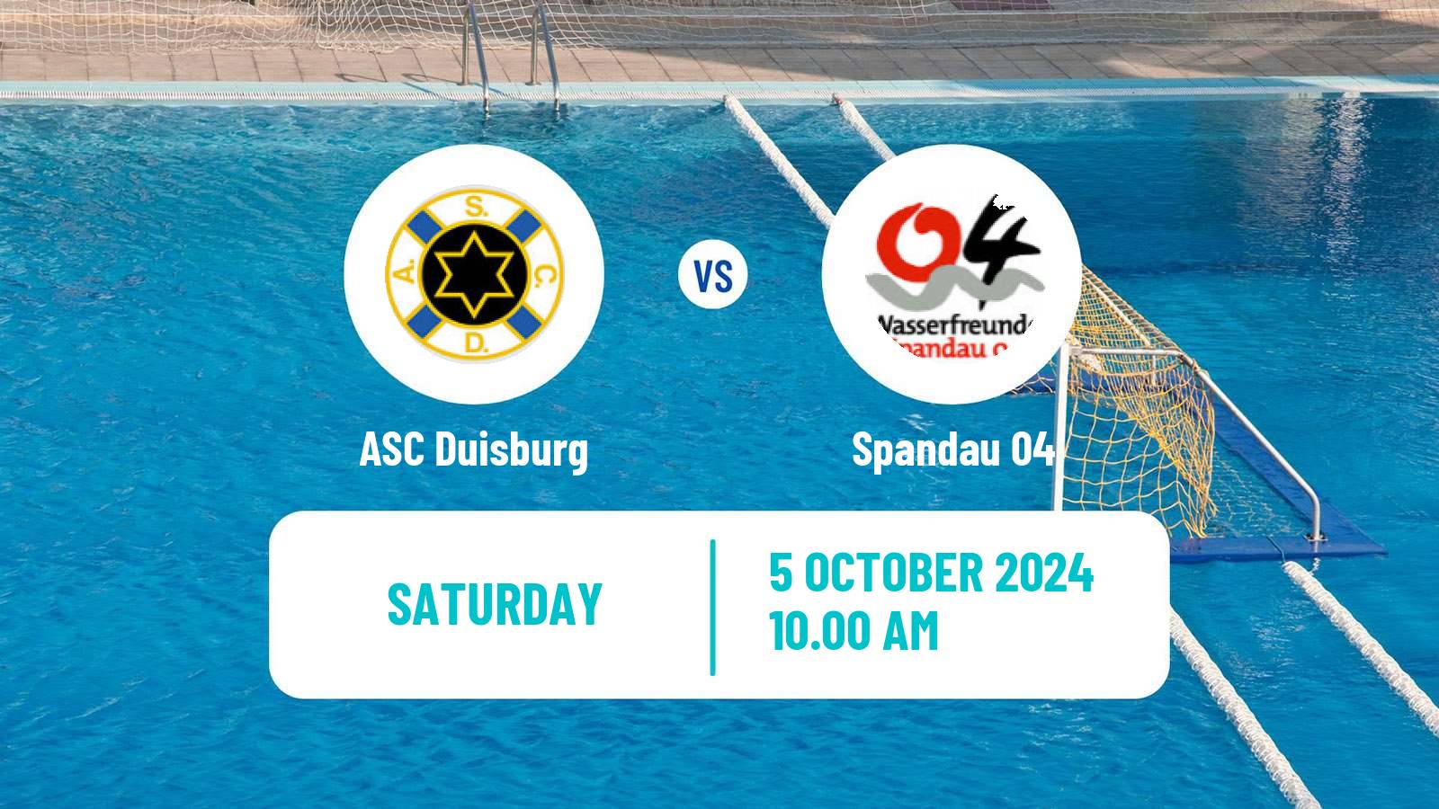 Water polo German Pro A Water Polo ASC Duisburg - Spandau 04