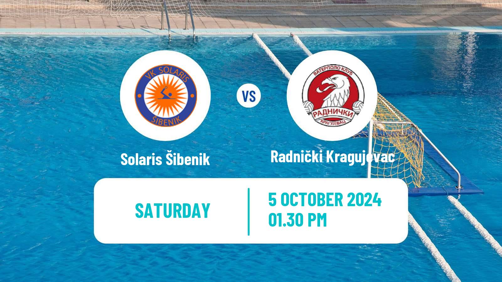 Water polo Regional League Water Polo Solaris Šibenik - Radnički Kragujevac