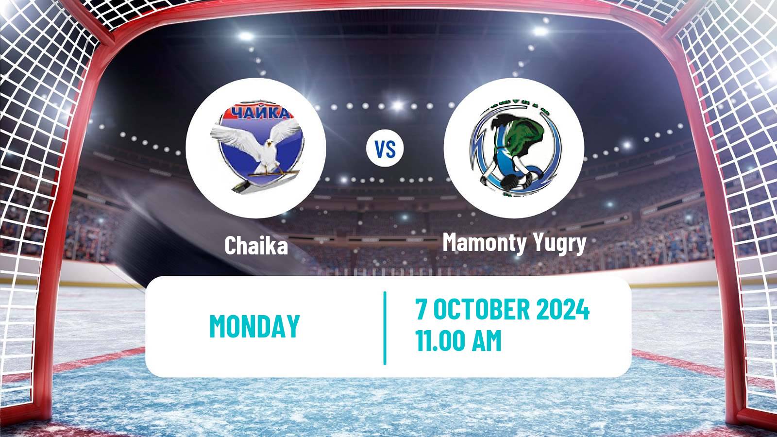 Hockey MHL Chaika - Mamonty Yugry