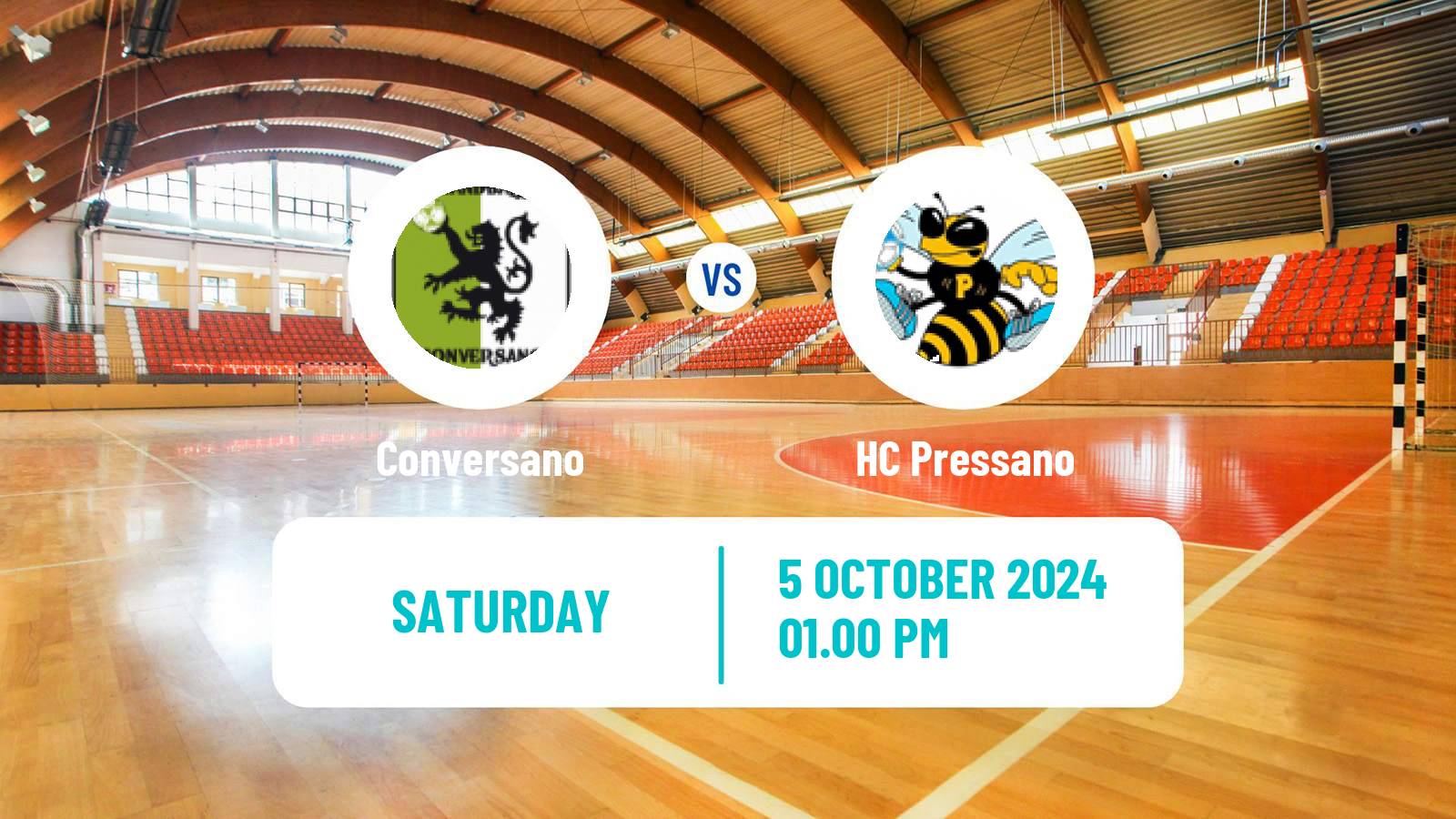 Handball Italian Serie A Handball Conversano - Pressano