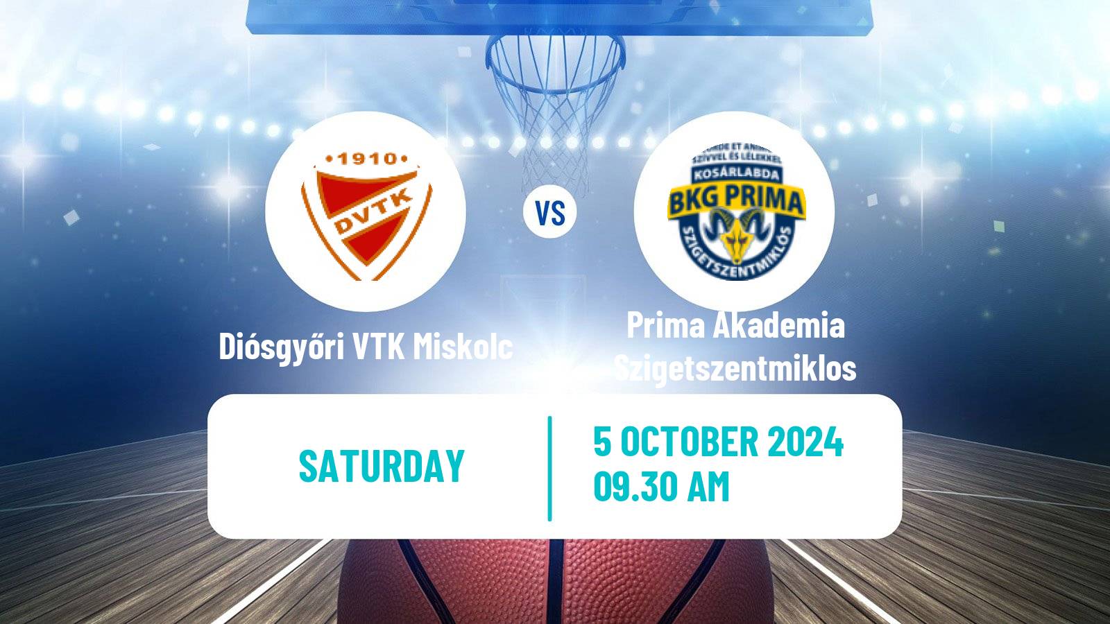 Basketball Hungarian NB I Basketball Women Diósgyőri VTK Miskolc - Prima Akademia Szigetszentmiklos