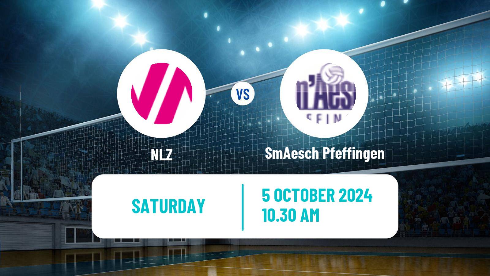 Volleyball Swiss NLA Volleyball Women NLZ - SmAesch Pfeffingen