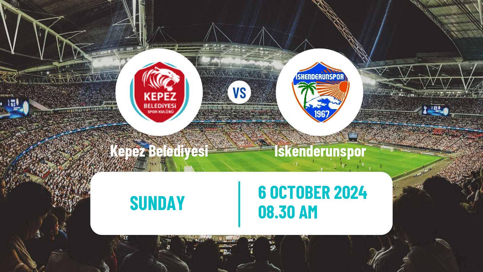 Soccer Turkish Second League White Group Kepez Belediyesi - Iskenderunspor