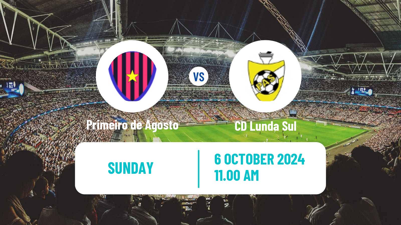 Soccer Angolan Girabola Primeiro de Agosto - Lunda Sul