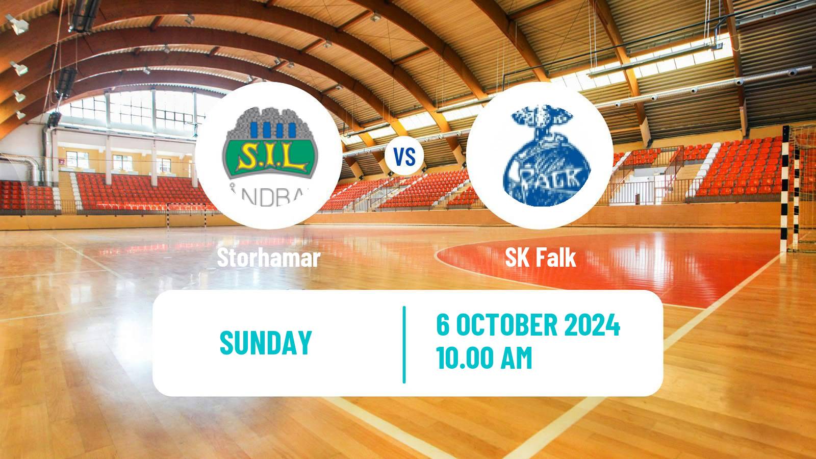 Handball Norwegian 1 Division Handball Storhamar - Falk