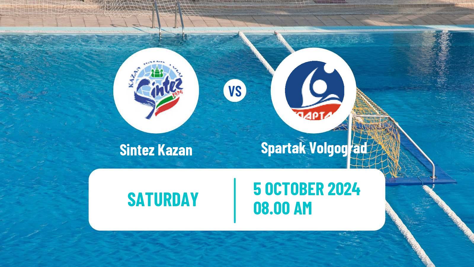 Water polo Russian Championship Water Polo Sintez Kazan - Spartak Volgograd