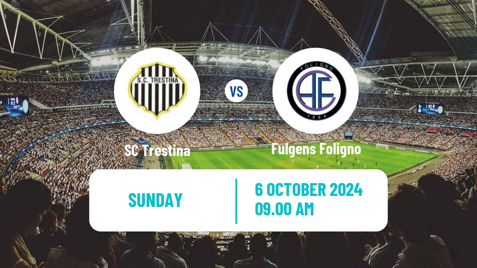 Soccer Italian Serie D - Group E Trestina - Fulgens Foligno