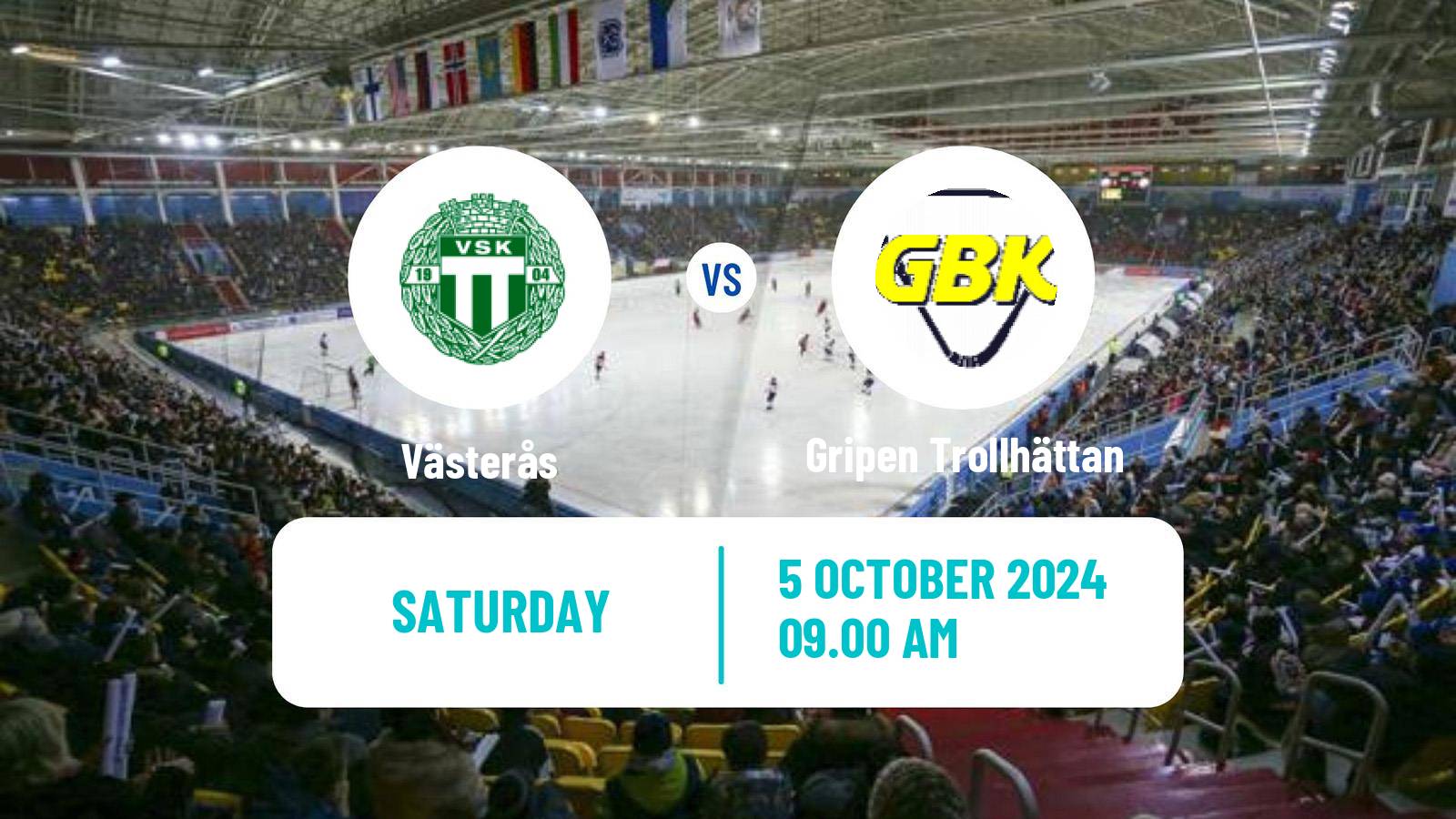 Bandy Svenska Cupen Bandy Västerås - Gripen Trollhättan