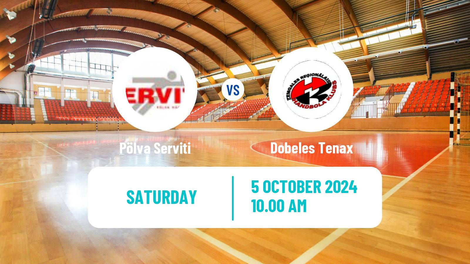 Handball Baltic League Handball Pölva Serviti - Dobeles Tenax