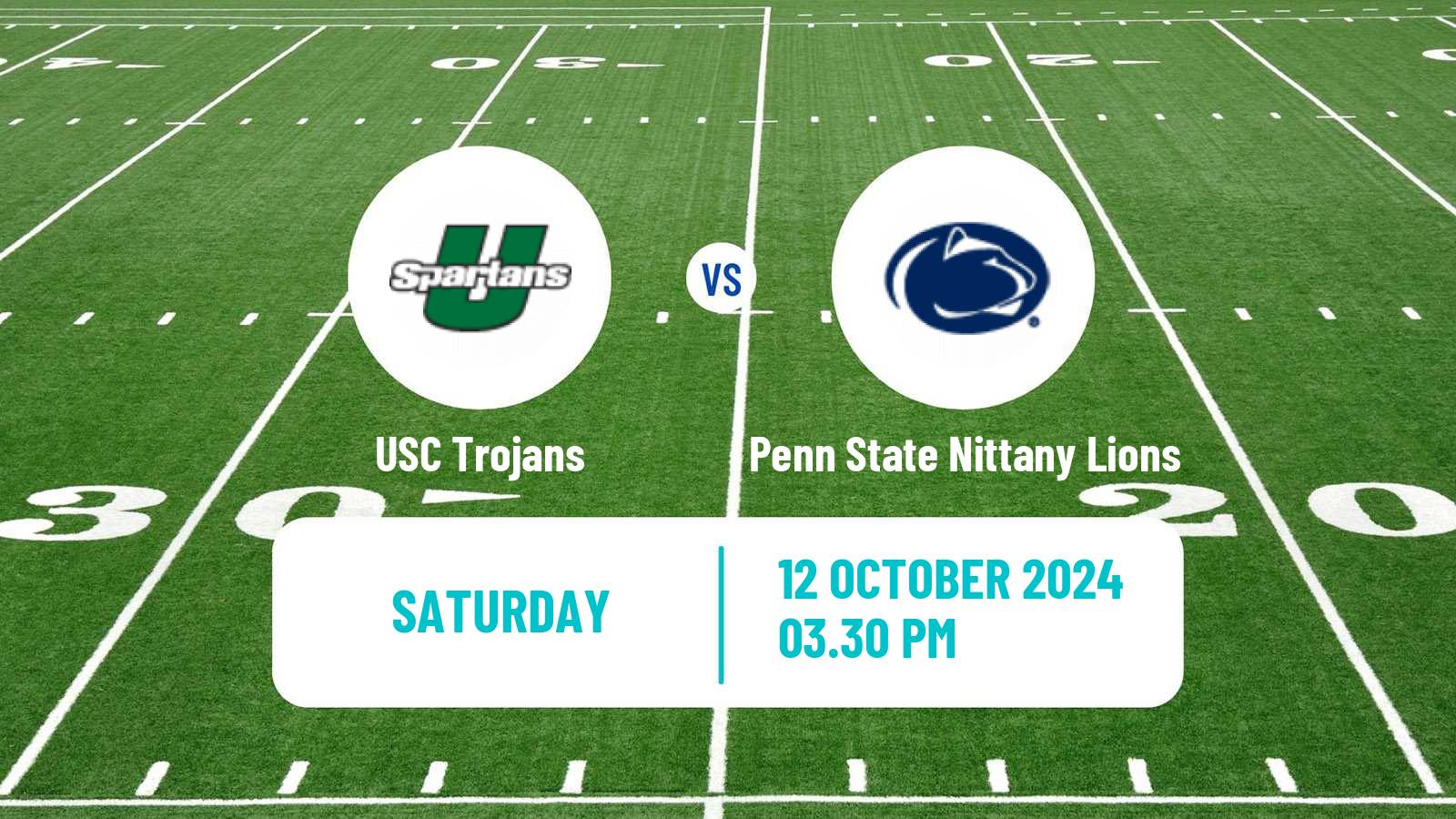 American football NCAA College Football USC Trojans - Penn State Nittany Lions