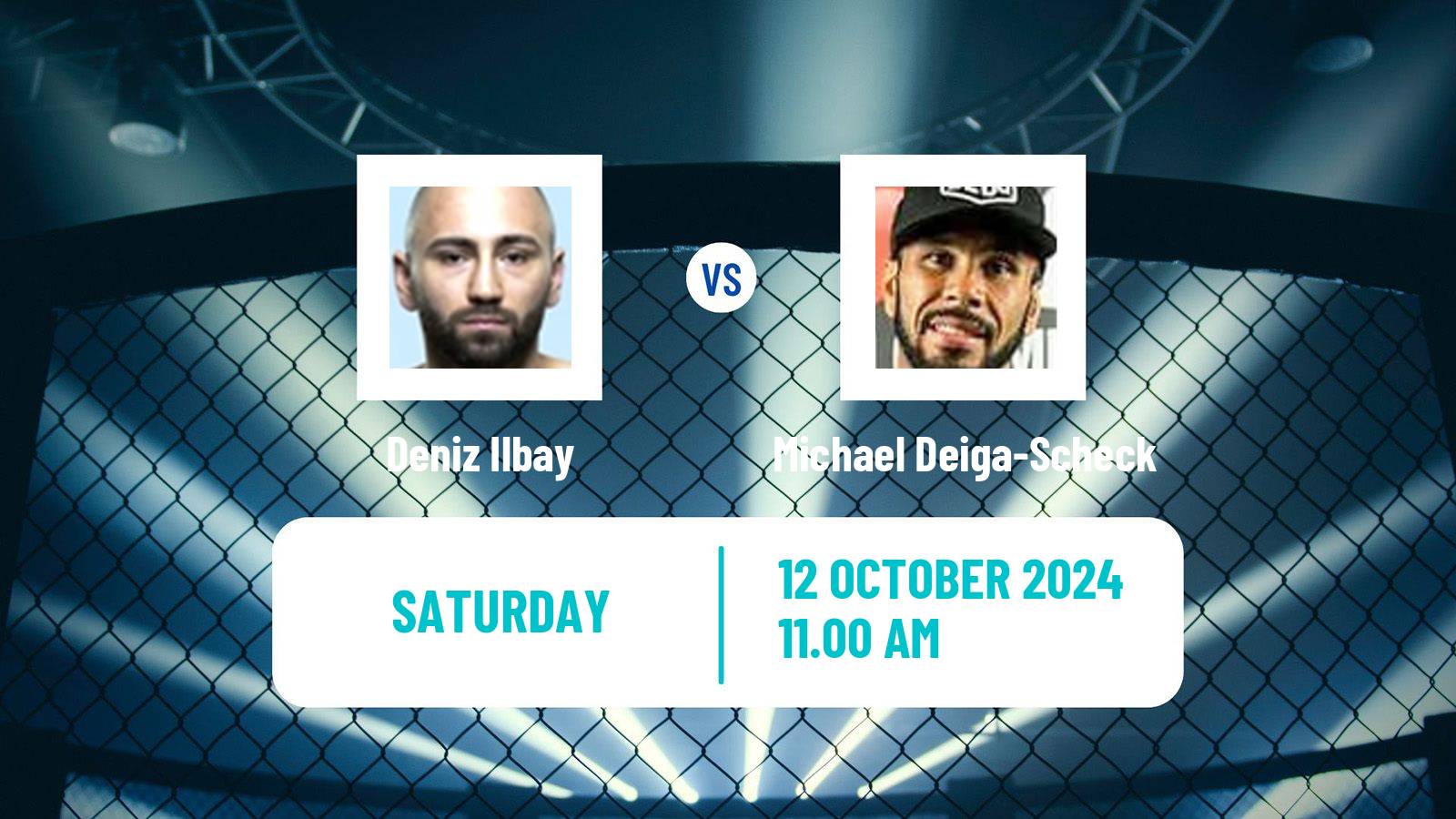 MMA Featherweight Oktagon Men Deniz Ilbay - Michael Deiga-Scheck