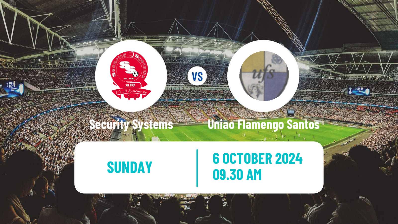 Soccer Botswana Premier League Security Systems - Uniao Flamengo Santos