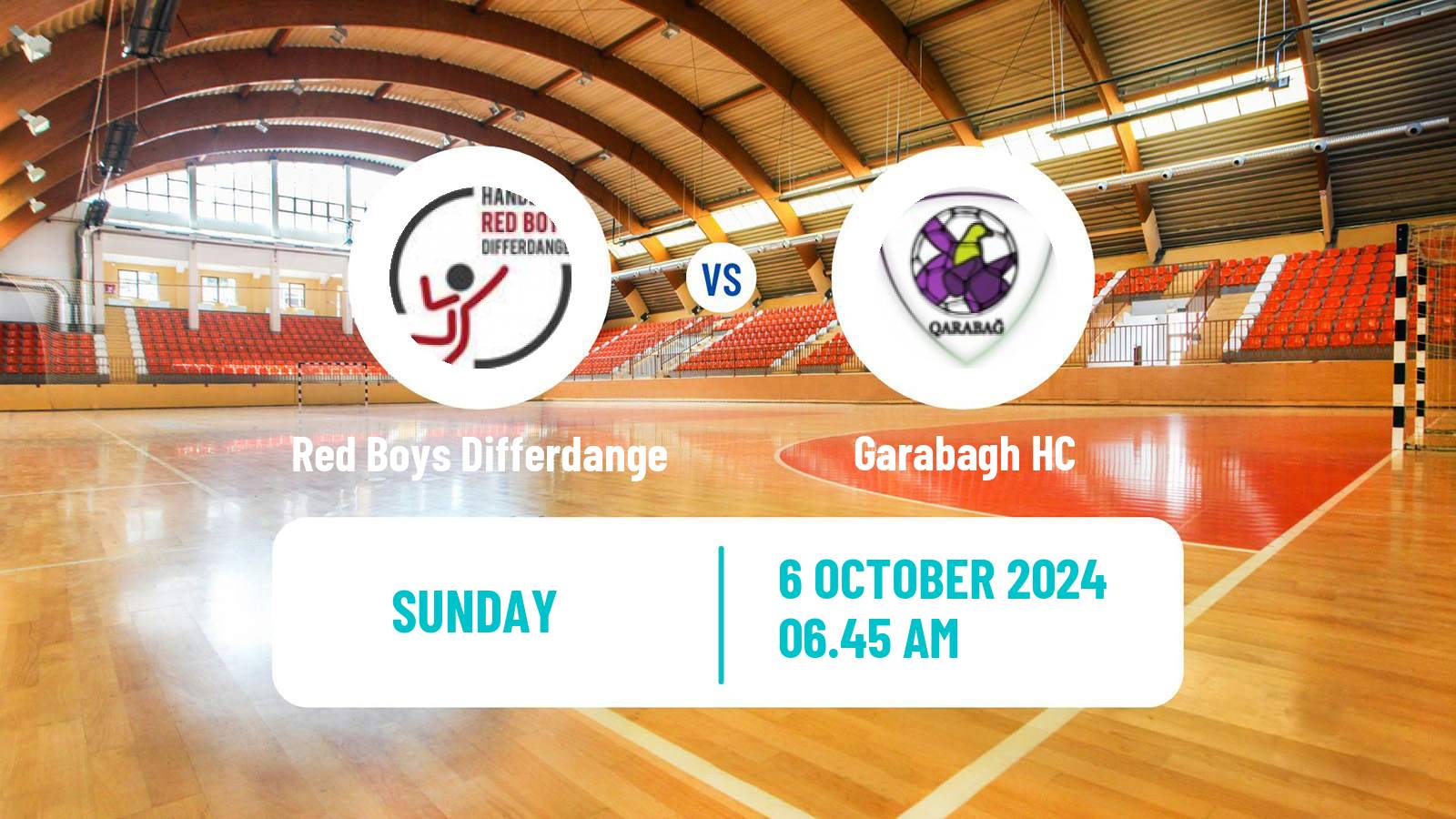 Handball EHF European Cup Women Red Boys Differdange - Garabagh