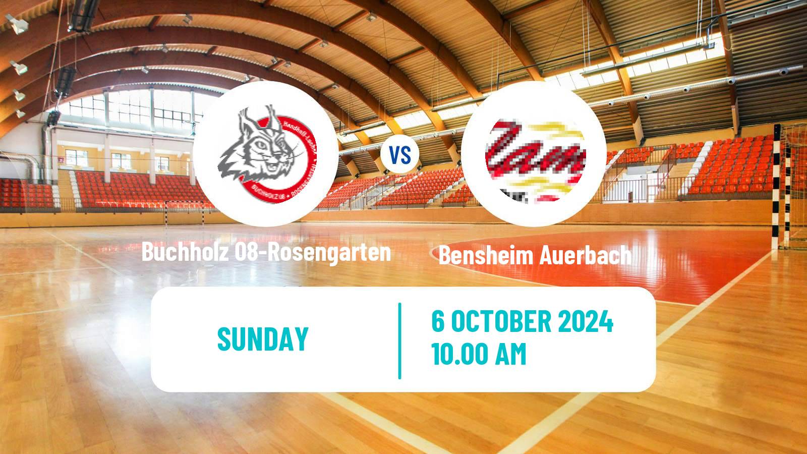 Handball German DHB Pokal Women Buchholz 08-Rosengarten - Bensheim Auerbach