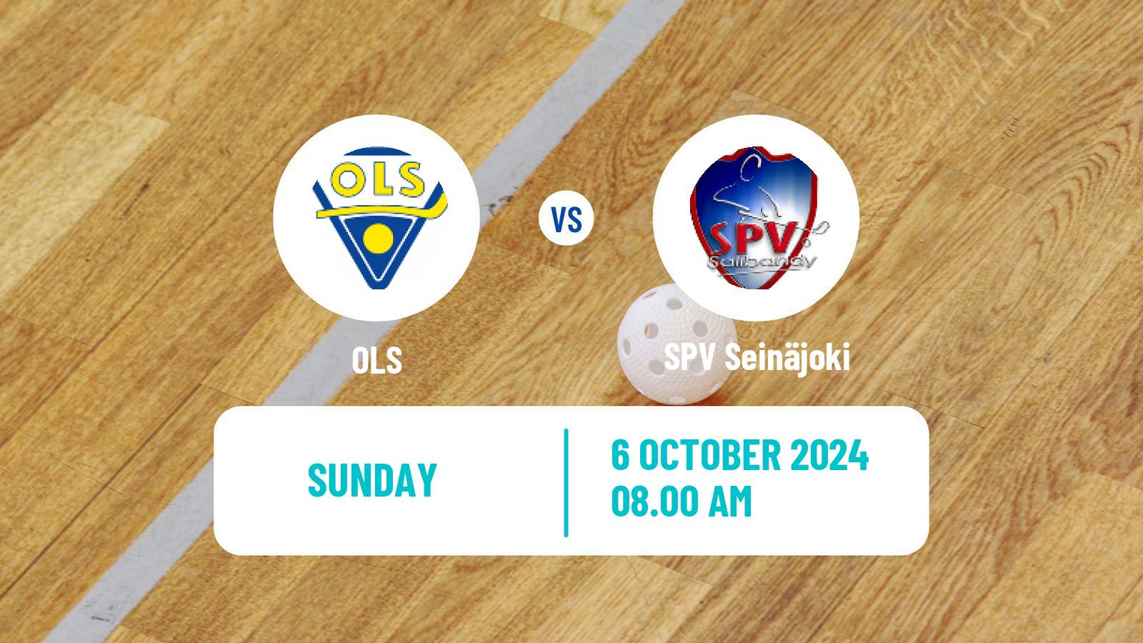 Floorball Finnish F-Liiga OLS - SPV Seinäjoki