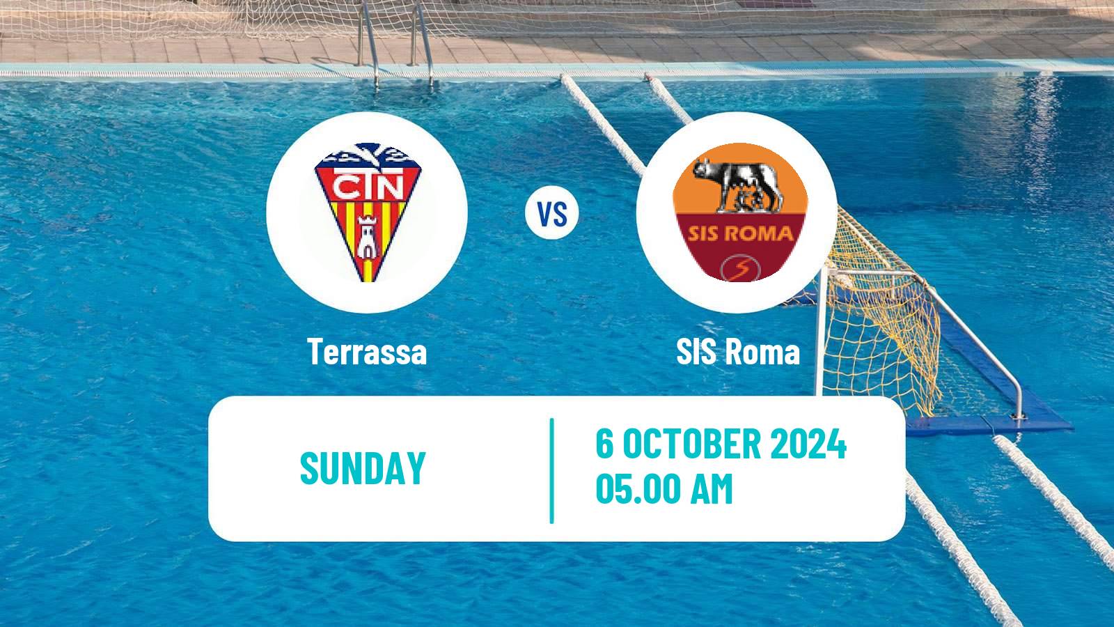 Water polo Champions League Water Polo Women Terrassa - SIS Roma