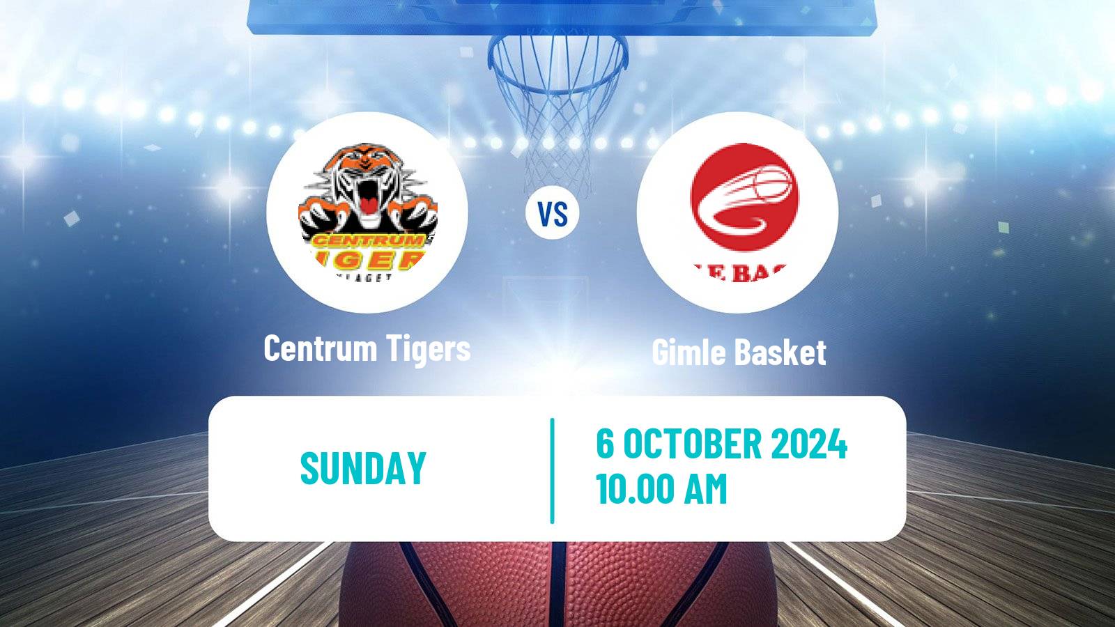 Basketball Norwegian BLNO Centrum Tigers - Gimle