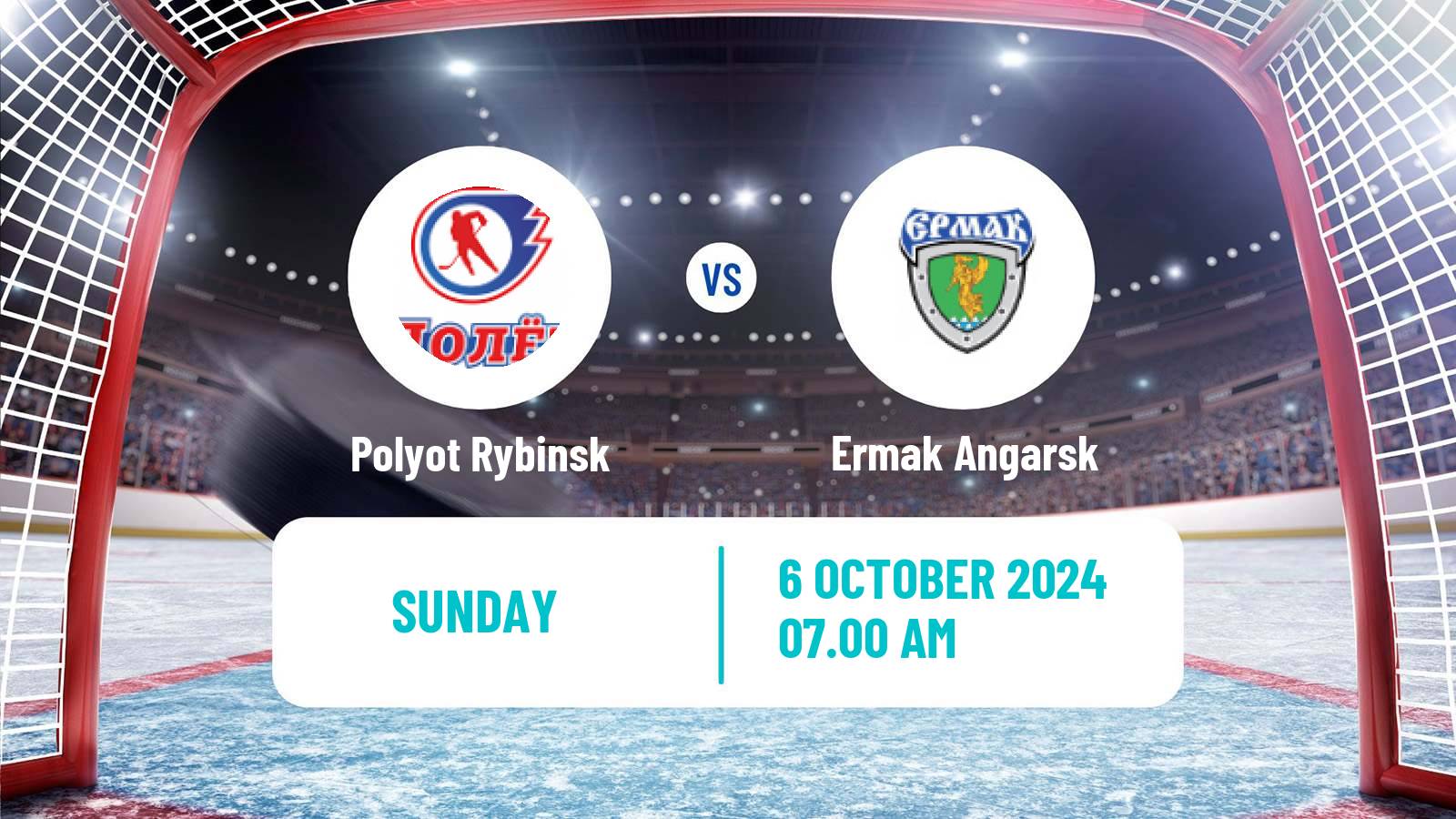 Hockey NMHL Polyot Rybinsk - Ermak Angarsk