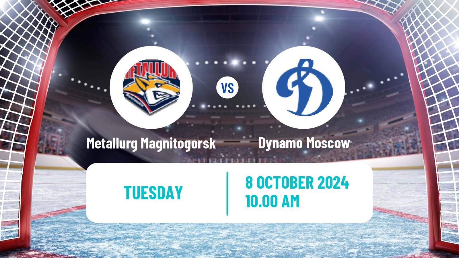 Hockey KHL Metallurg Magnitogorsk - Dynamo Moscow