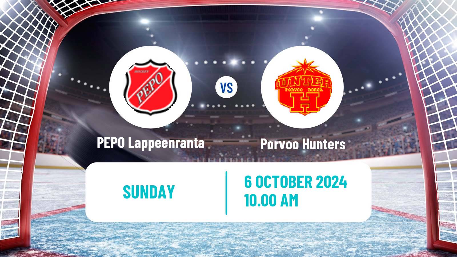 Hockey Finnish Suomi-sarja PEPO Lappeenranta - Porvoo Hunters