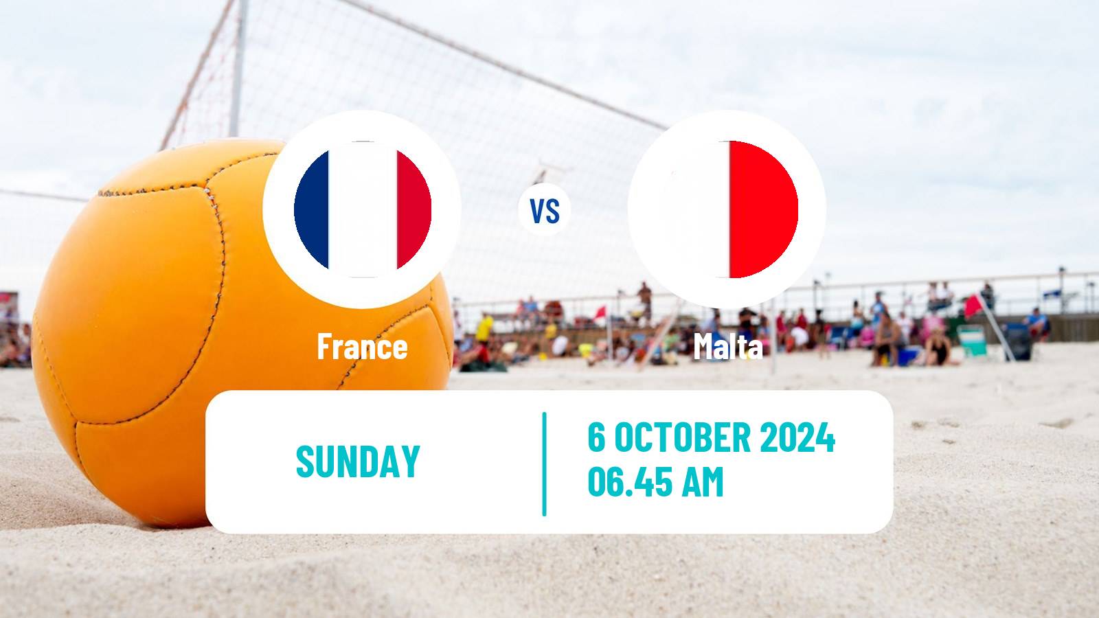 Beach soccer World Cup France - Malta