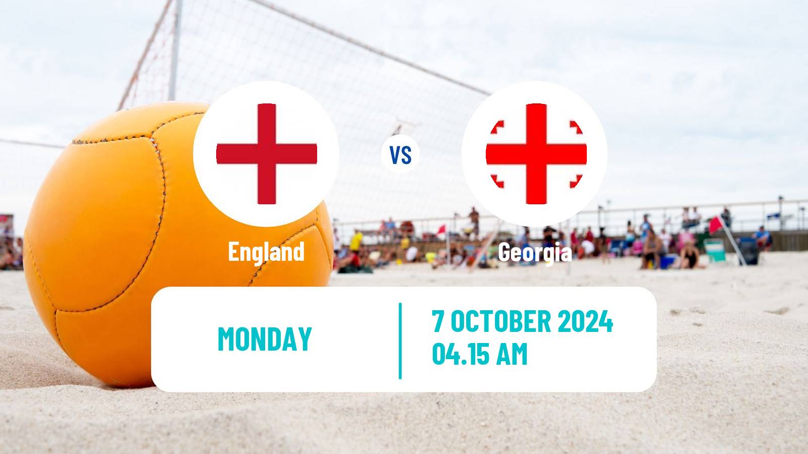 Beach soccer World Cup England - Georgia