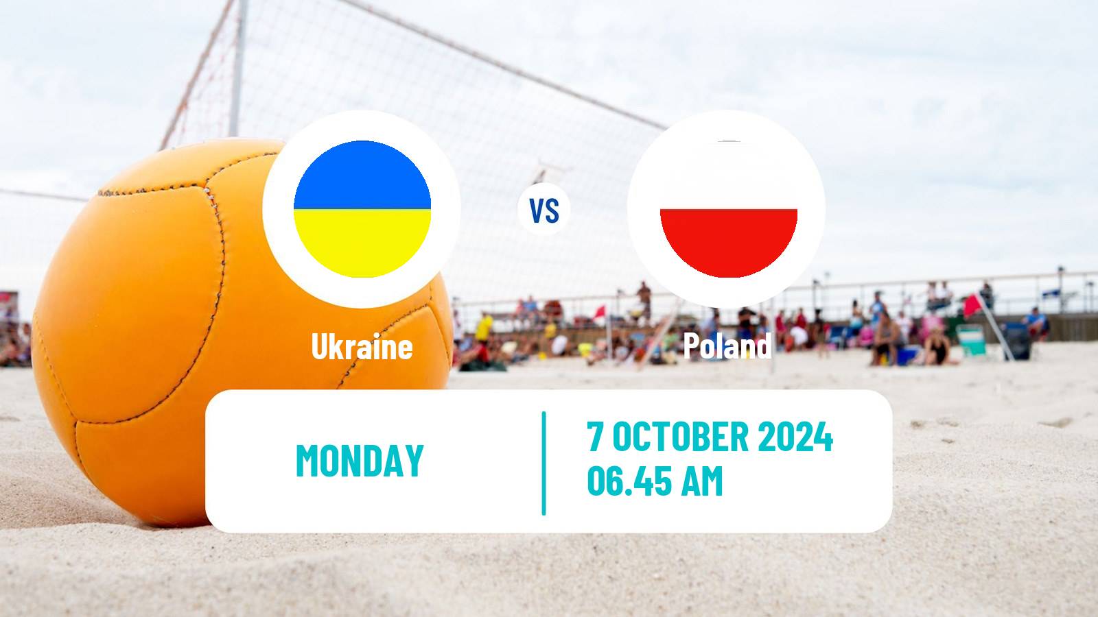 Beach soccer World Cup Ukraine - Poland