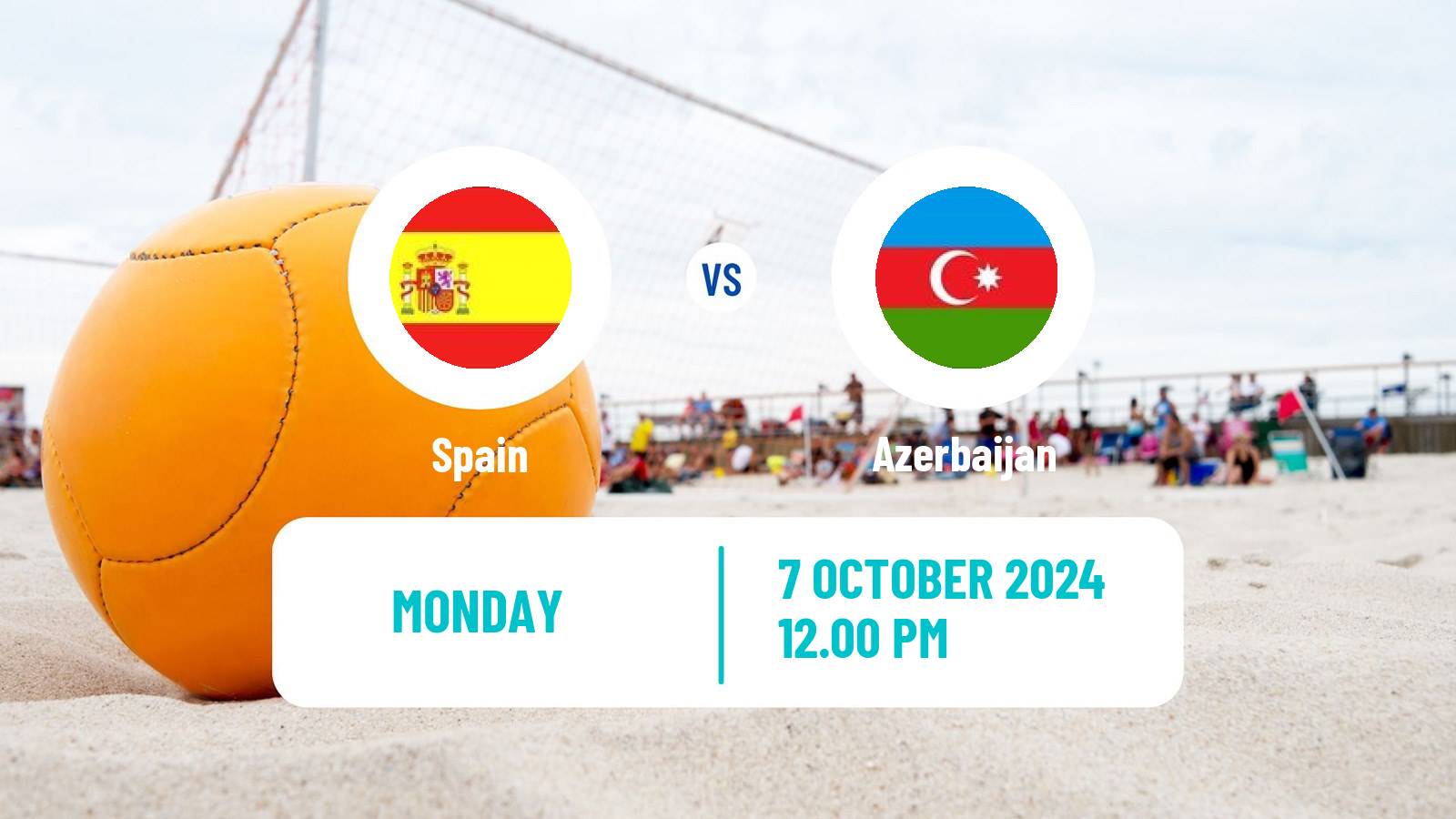 Beach soccer World Cup Spain - Azerbaijan