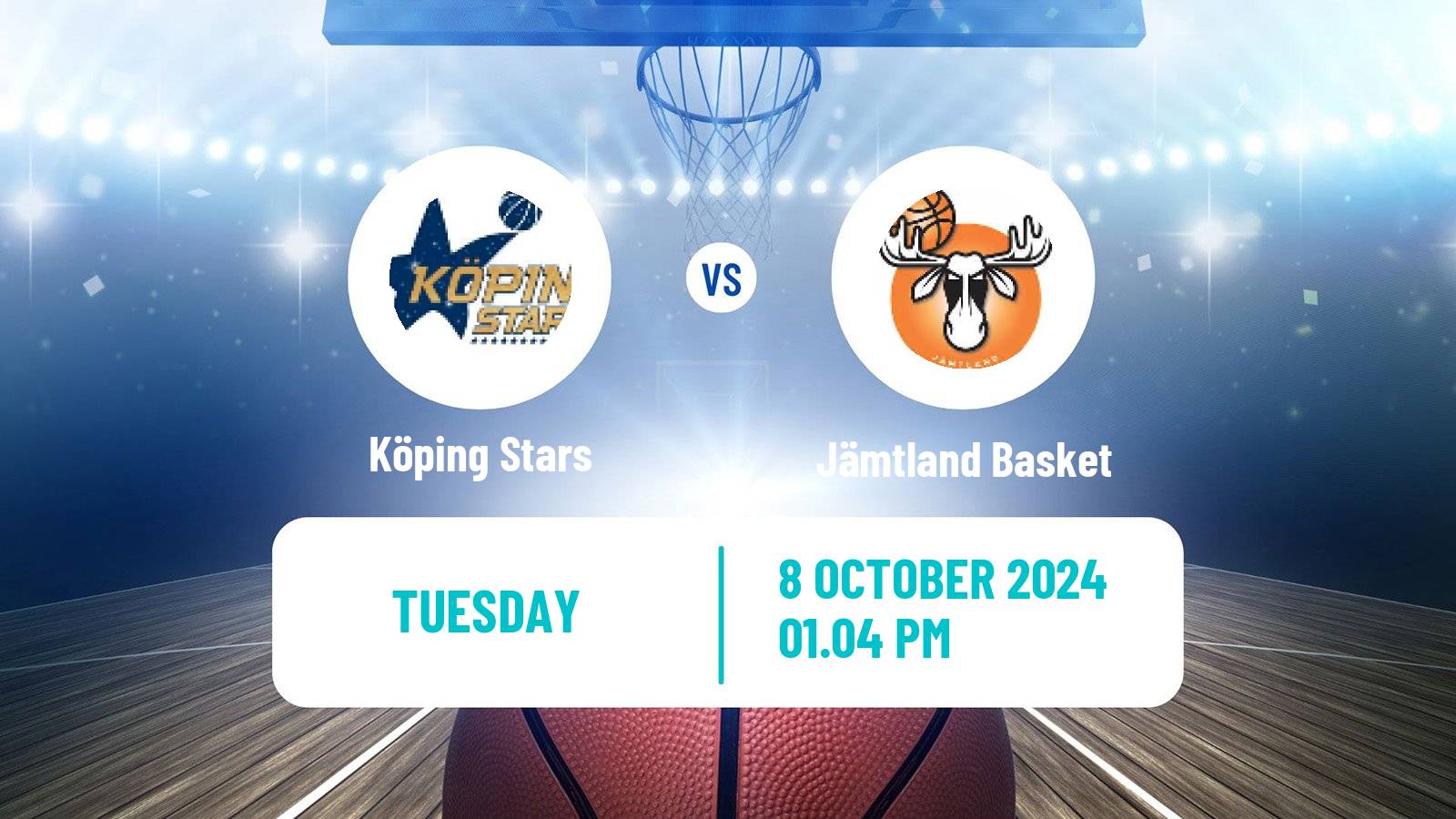 Basketball Swedish Basketligan Köping Stars - Jämtland Basket