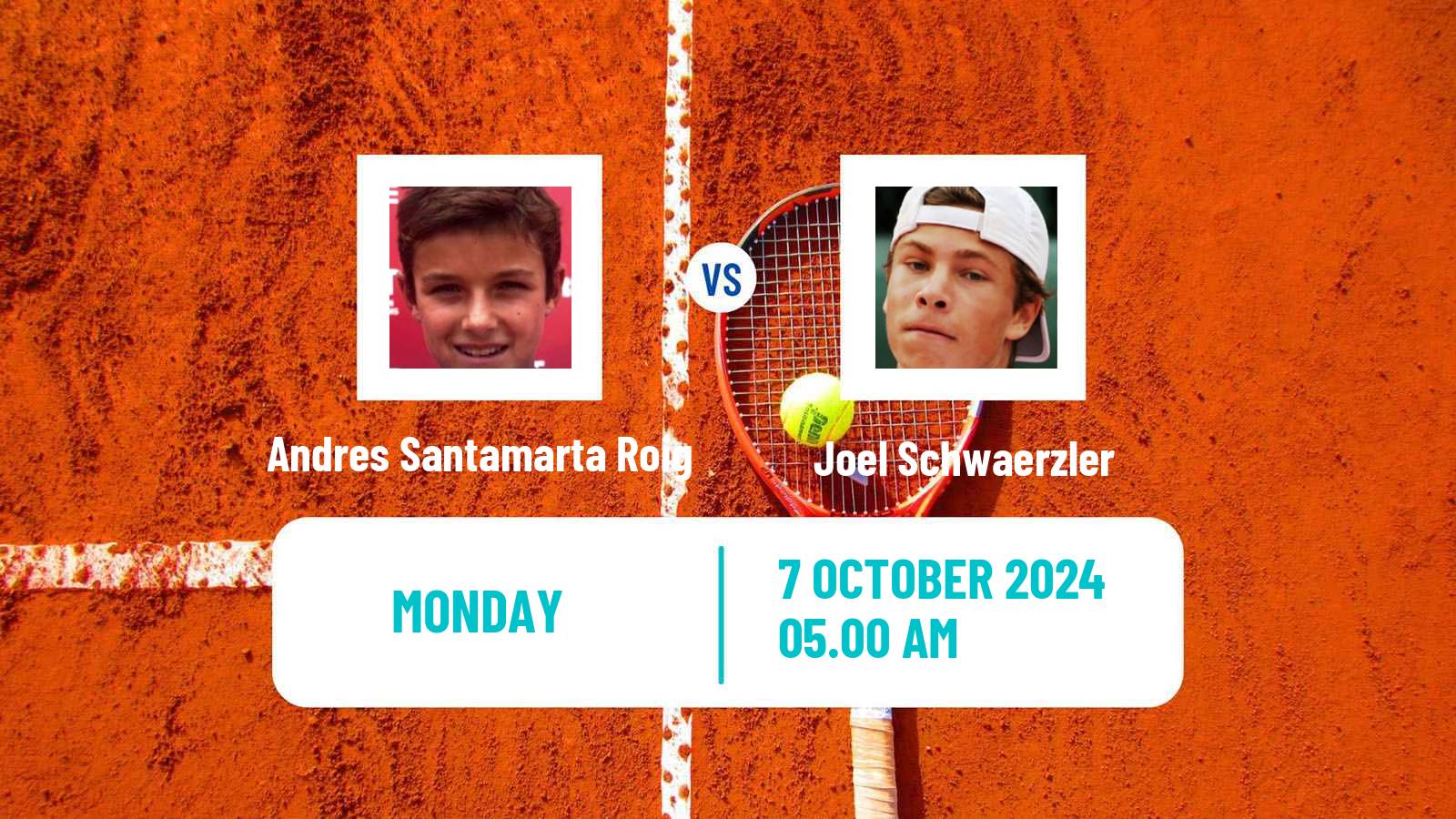 Tennis Valencia Challenger Men Andres Santamarta Roig - Joel Schwaerzler